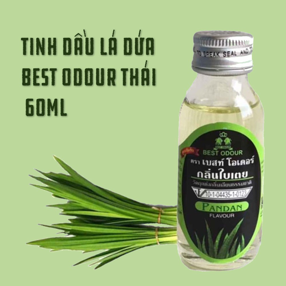 Hương Lá Dứa Best Odour Thái Lan 30ml
