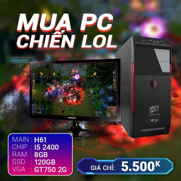 Bảng giá CH3 CORE I5 2400 RAM 8G VGA GTX750 SSD 120G LCD 20 Phong Vũ