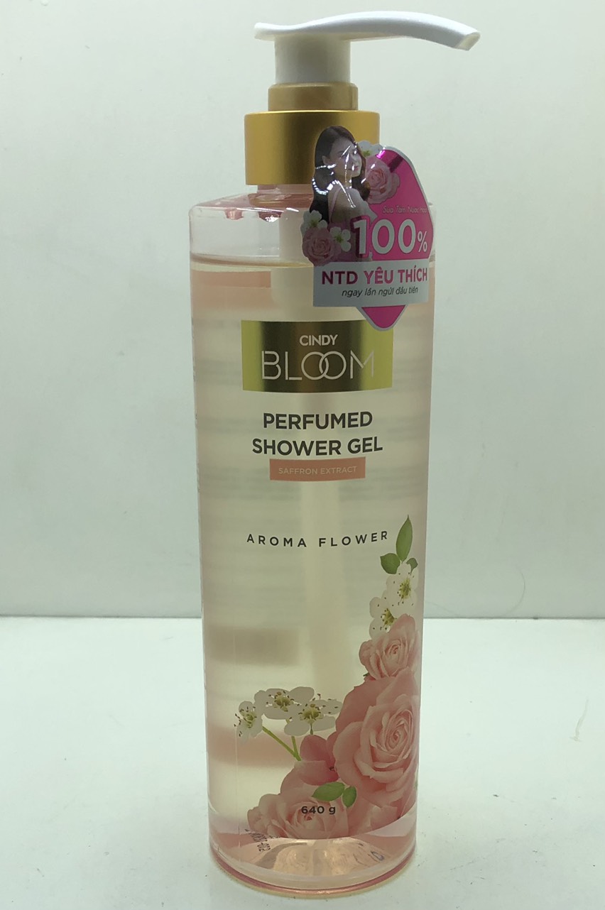 Sữa tắm nước hoa Cindy Bloom 640g