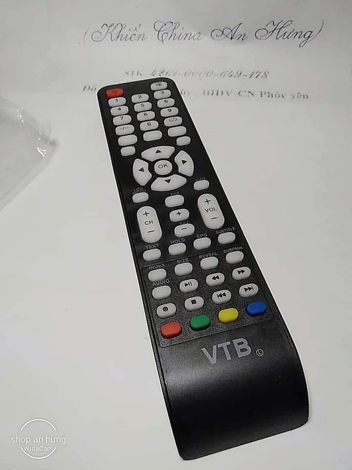 Điều khiển tivi lcd VTB