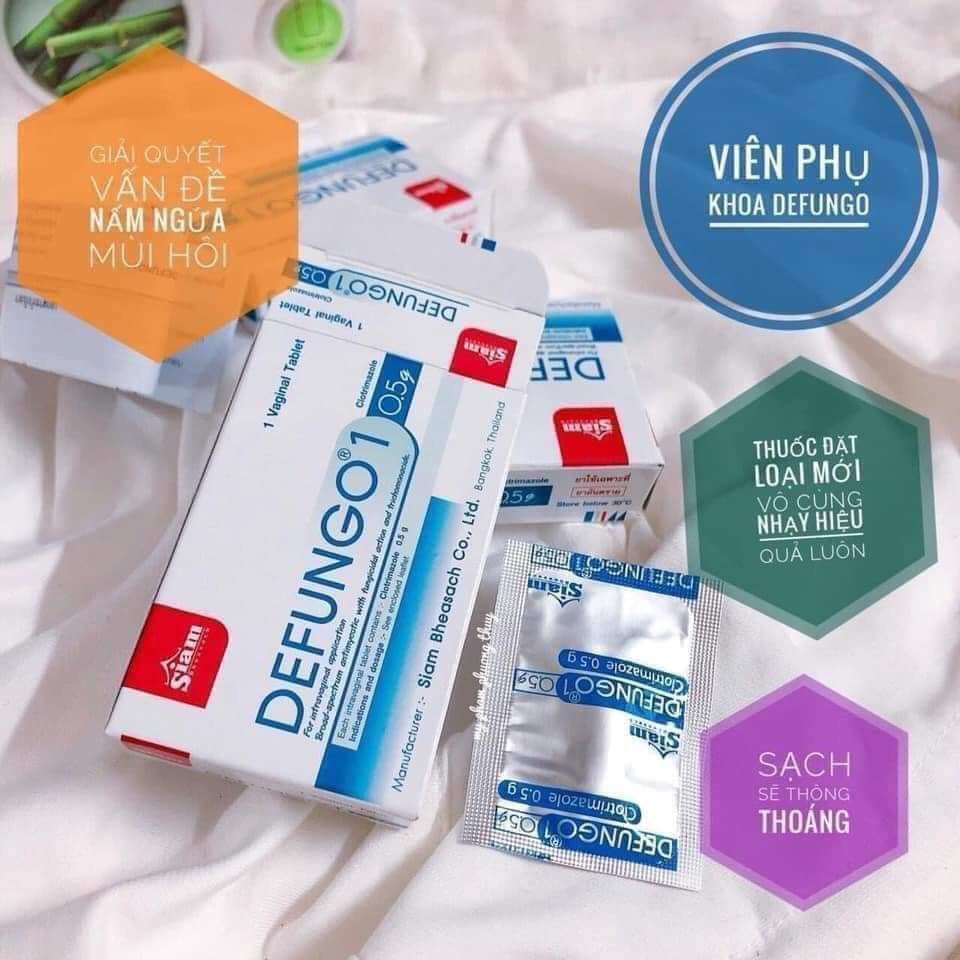 Viên Đặt Phụ Khoa DEFUNGO Thái Lan