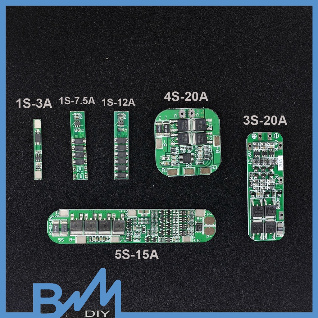 Mạch bảo vệ pin 18650 1S 2S 3S 4S 5S