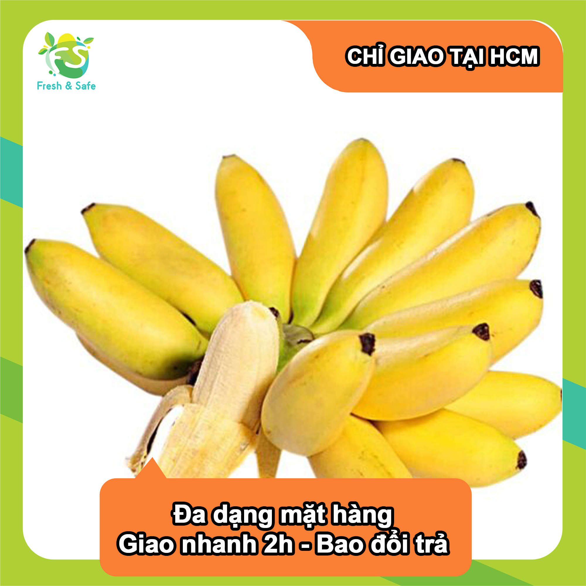 [Chỉ Giao HCM] Chuối Cau - 1kg
