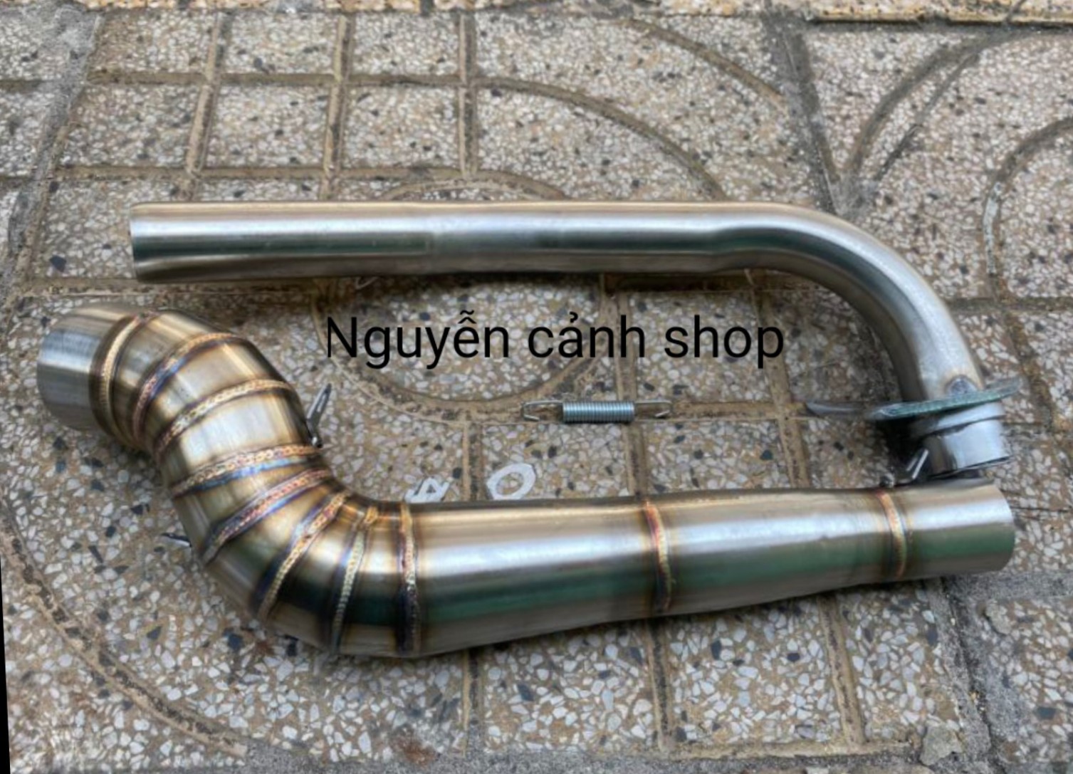 Cổ pô wave sirius 2 khúc - PhuTungVip