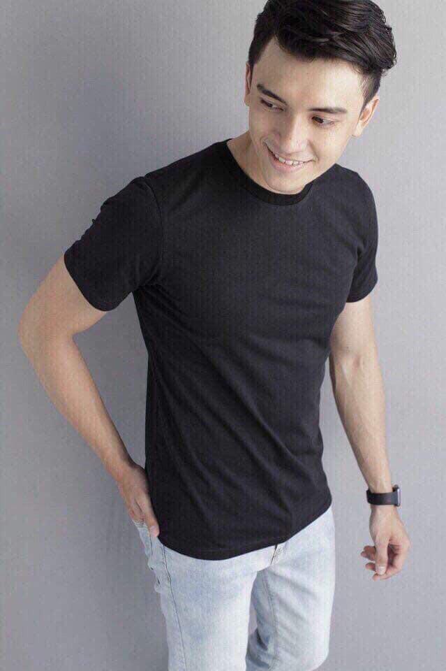 Áo Cộc Tay Đen Dáng Hàn Quốc Chất Hè Mát