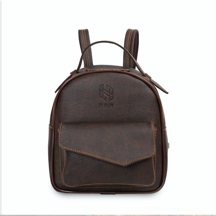 Balo nữ thời trang, balo mini da hn moss nhiều màu v04