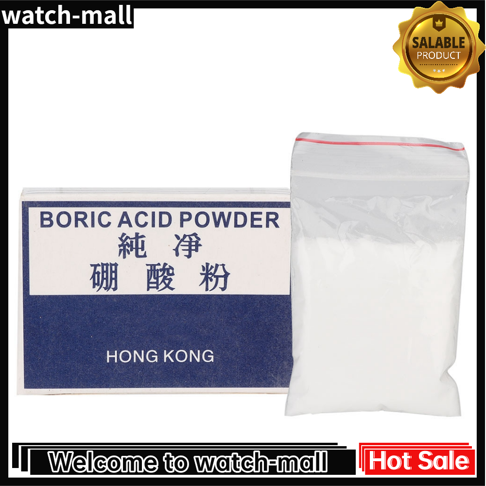 2 Boxes Boric Acid Powder Jewelry Cleaning Tool Welding Tool Processing Accessory