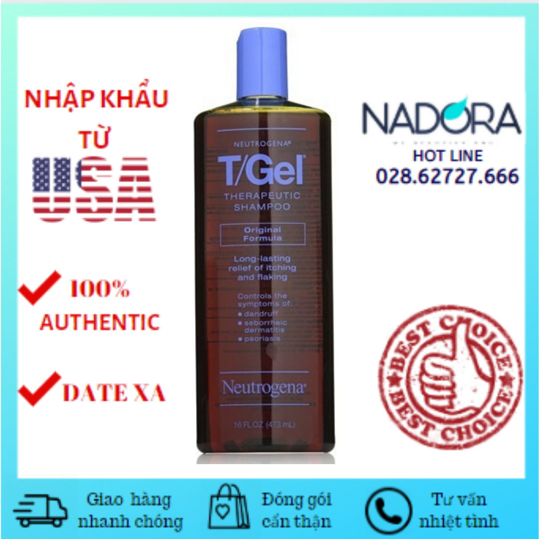 Dầu gội Neutrogena T/Gel cho tóc gàu (473ml)