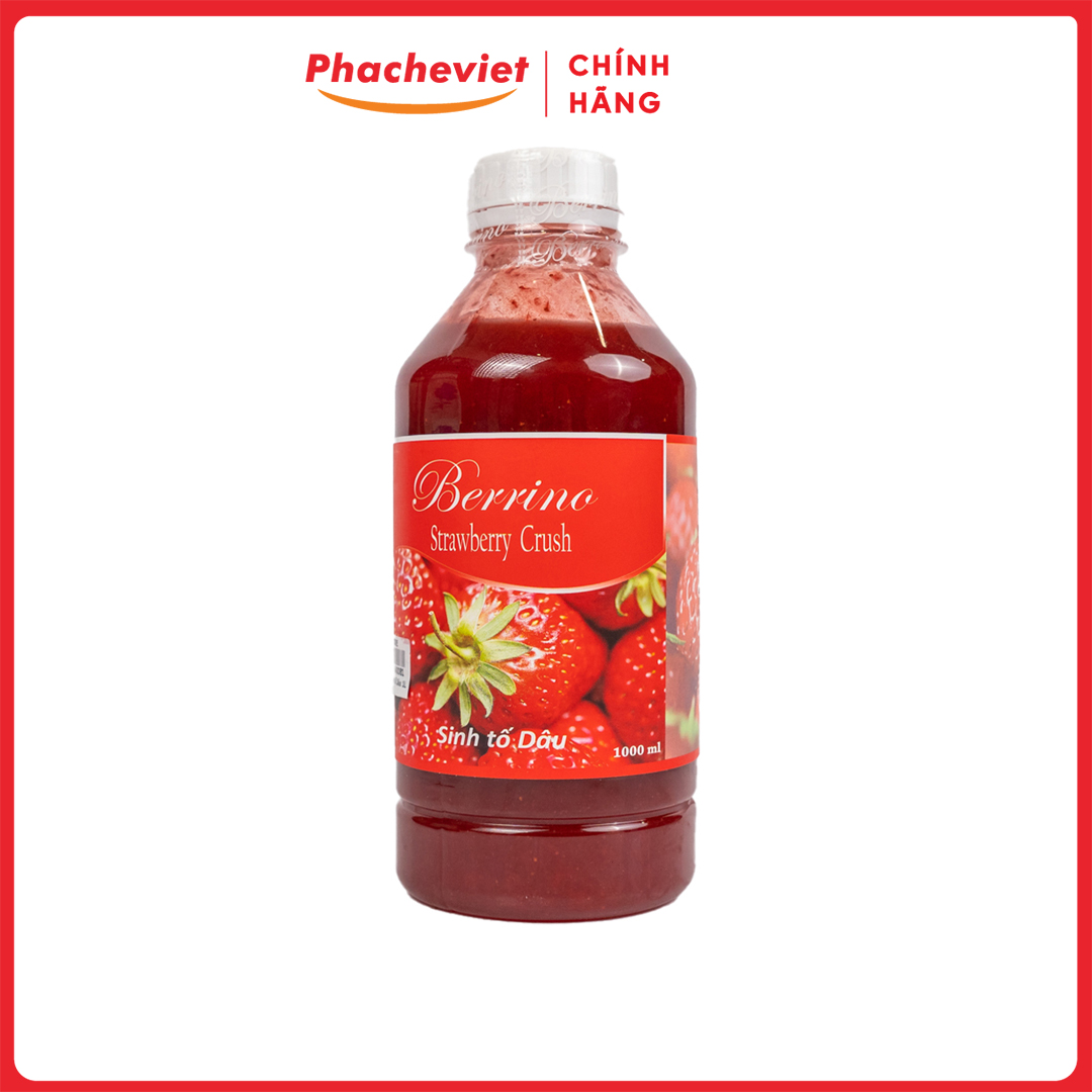 Sinh tố berrino dâu 1000ml