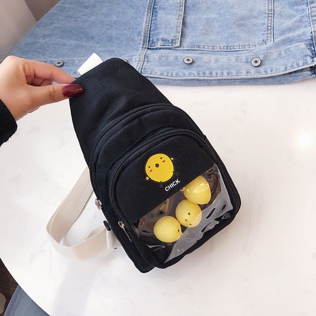 TÚI BAO TỬ PHỐI KÍNH TRONG - Chick