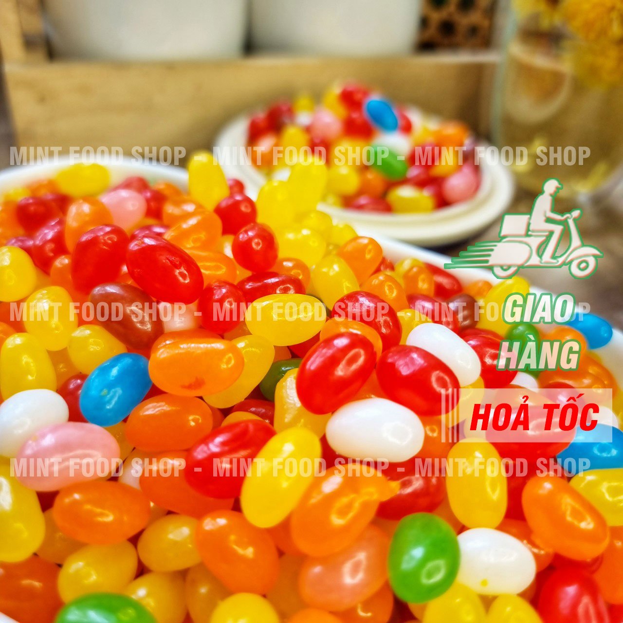 Kẹo Bi Trái Cây Lon 500gr