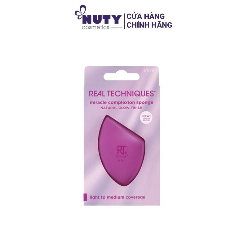 Bông Mút Trang Điểm Real Techniques Miracle Complexion Sponge