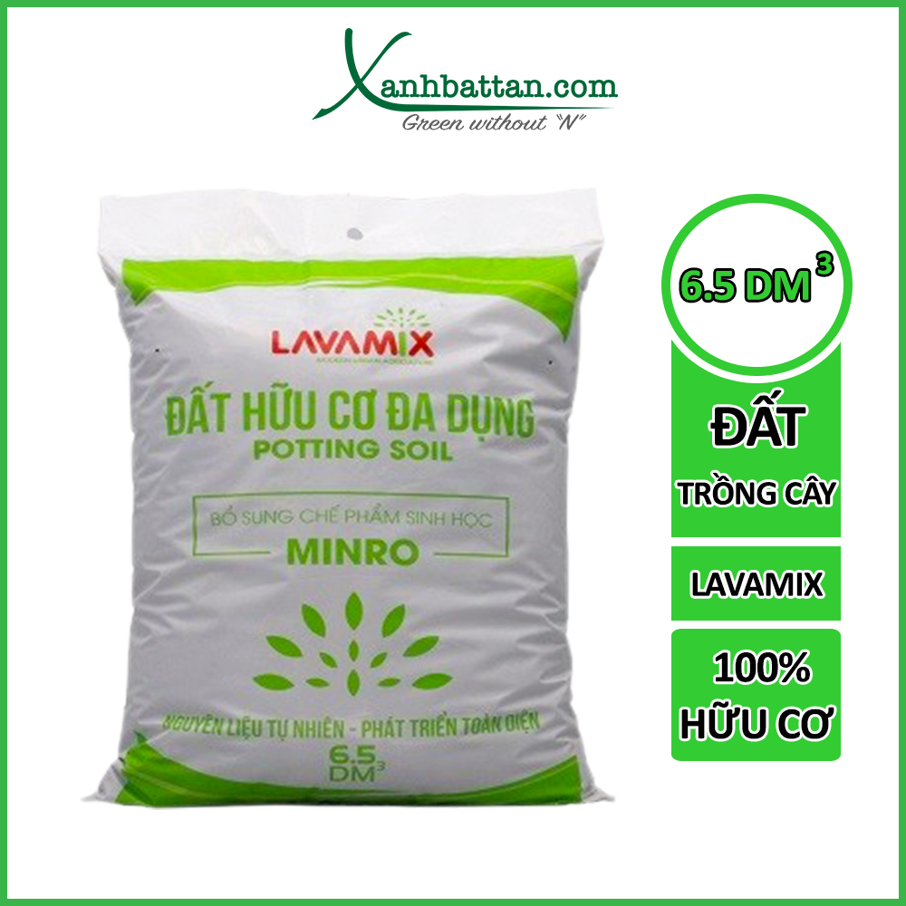 Đất Sạch Trồng Cây, Đất Sạch Trồng Rau, Trồng Hoa Kiểng Giàu Dinh Dưỡng, Không Mùi Hôi 2,7KG