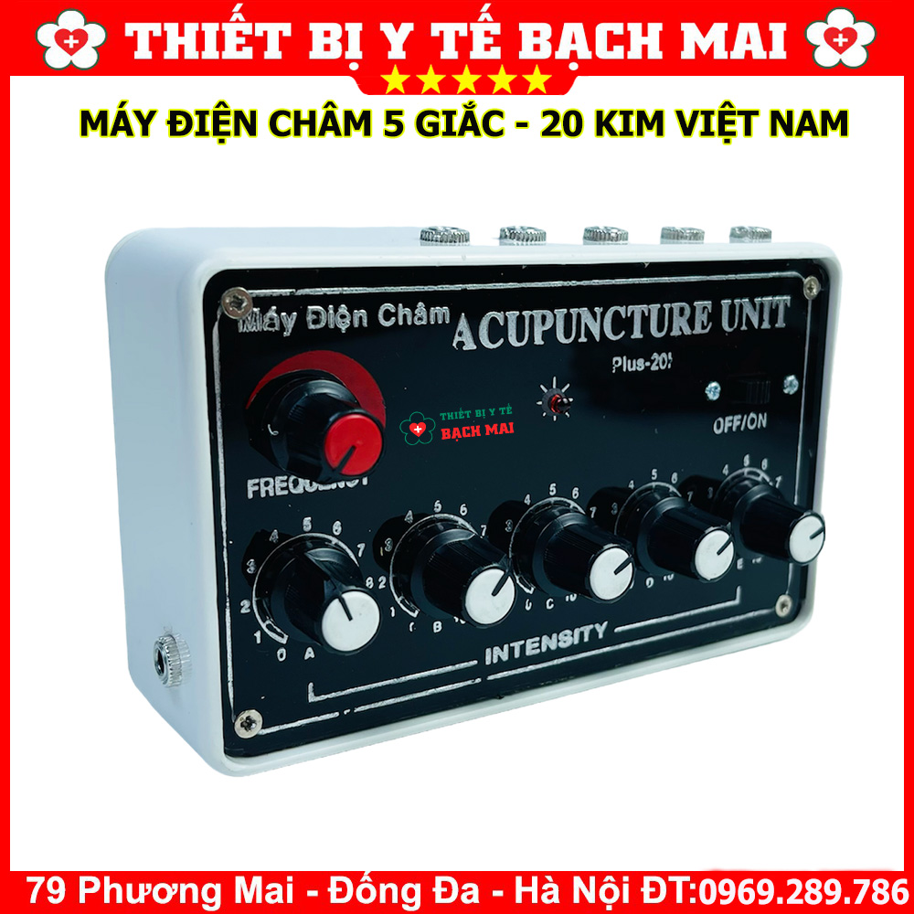Máy Điện Châm 20 Kim Việt Nam ACUPUNCTURE UNIT