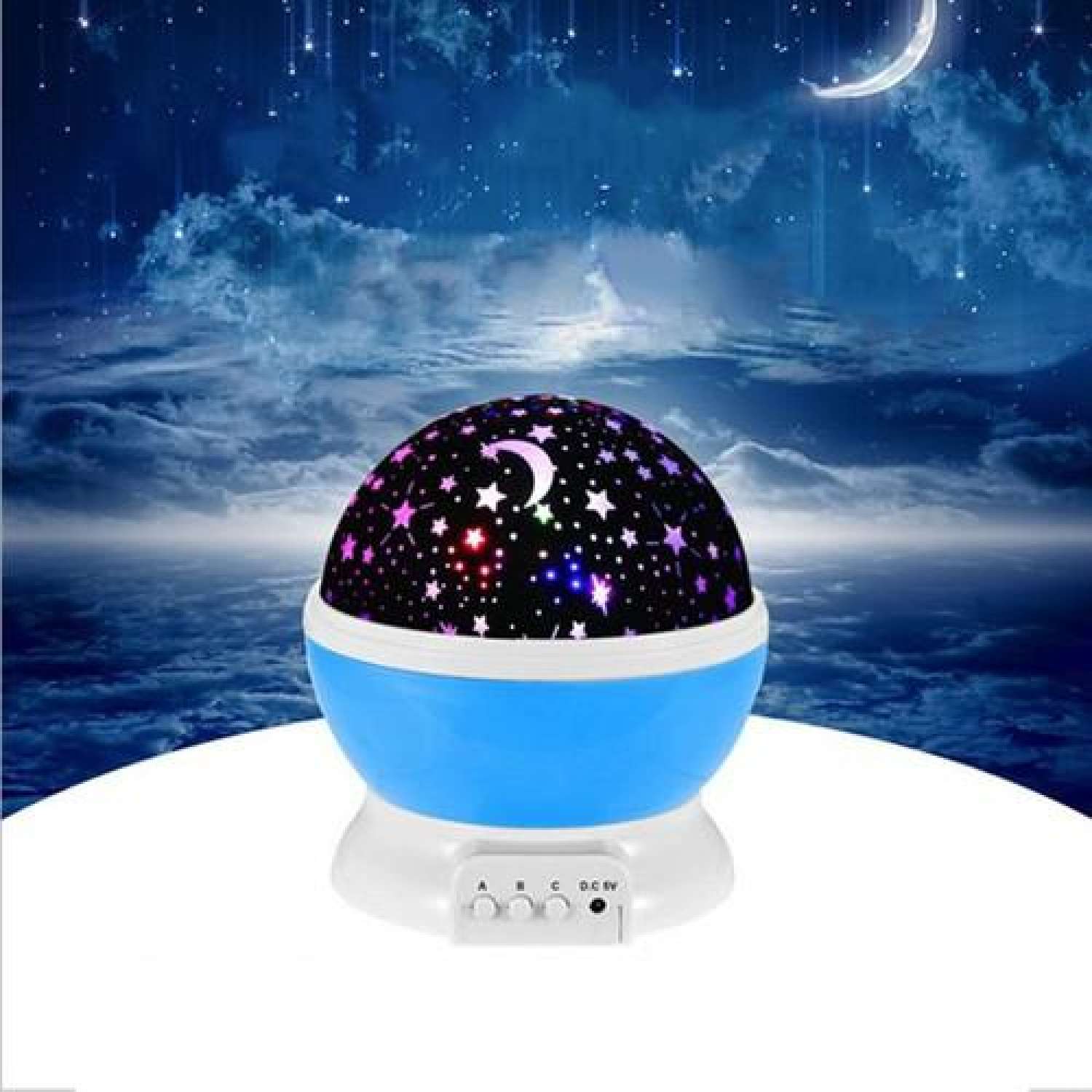 Đèn chiếu sao đèn trang trí đèn ngủ tự xoay 360 Star Master pro