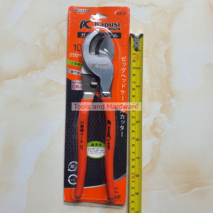 Kìm cắt cáp hãng Kapusi đủ cỡ 10 inch - 8 inch - 6 inch, BH 12 tháng, kềm cắt cáp điện, Kìm cắt cáp đồng