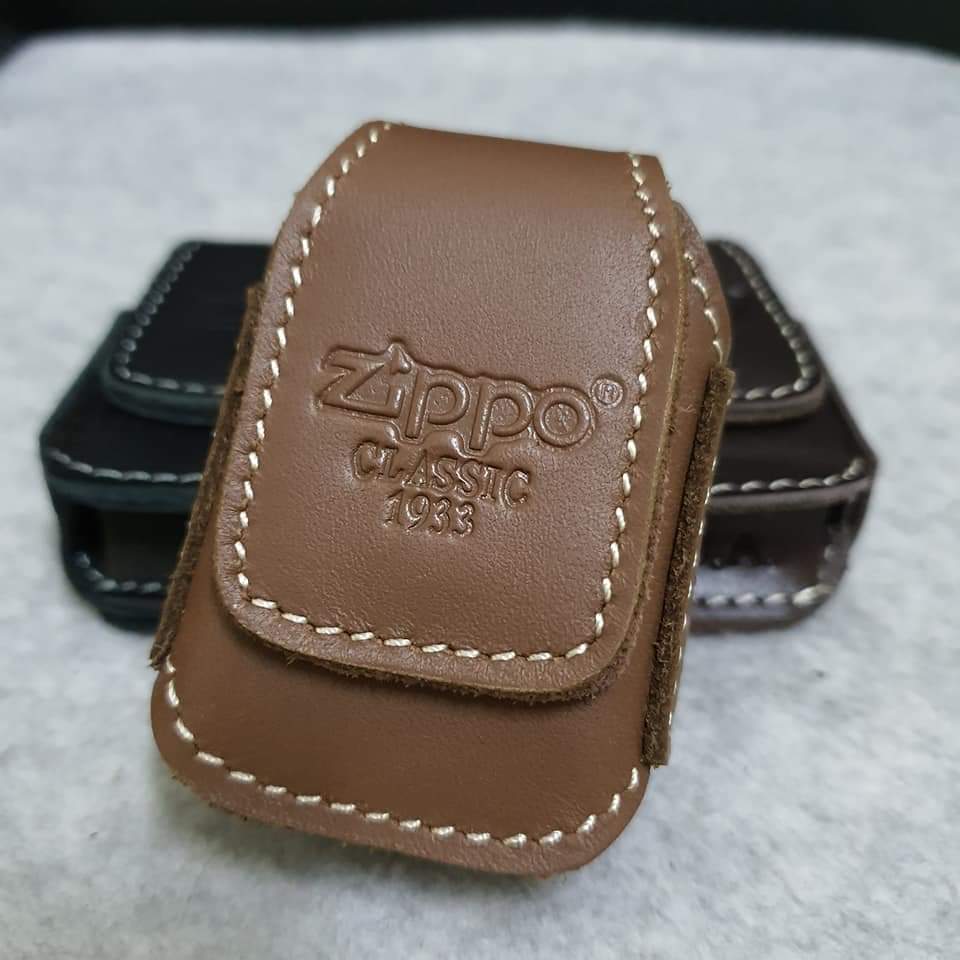 [HCM]Bao Da Đựng Bật Lửa Zippo Hàng Cao Cấp