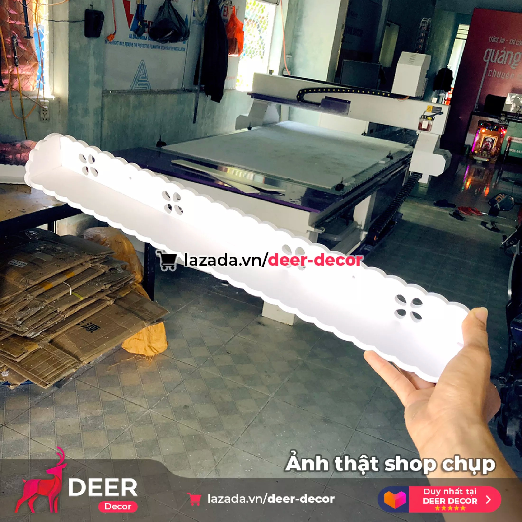 Thanh Kệ Rời Để Sơn Móng Dài 60cm - DEER DECOR