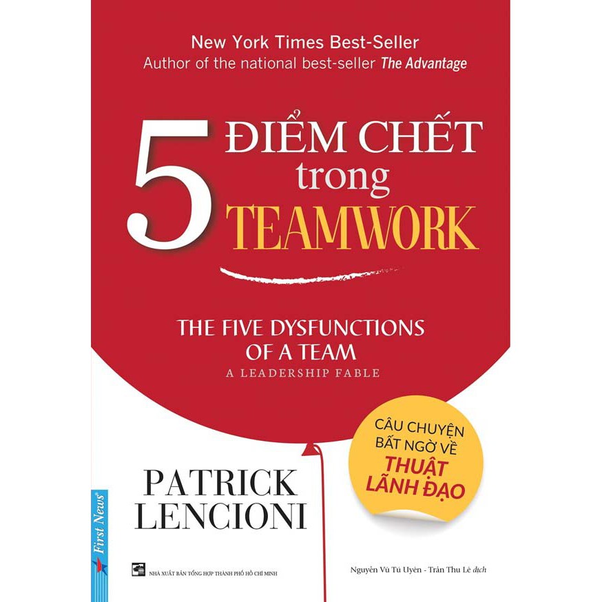 Sách - 5 điểm chết trong teamwork -