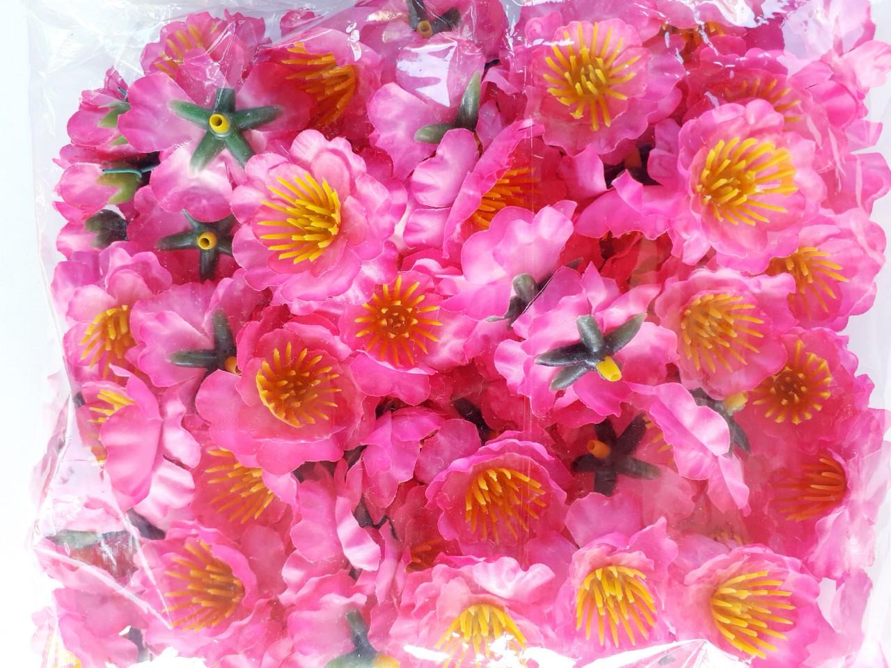 Combo 100g hoa đào giả (hoa vải)