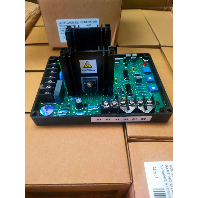 Avr 20a ổn định điện áp cho máy phát điện mạch đa năng hàng cao cấp