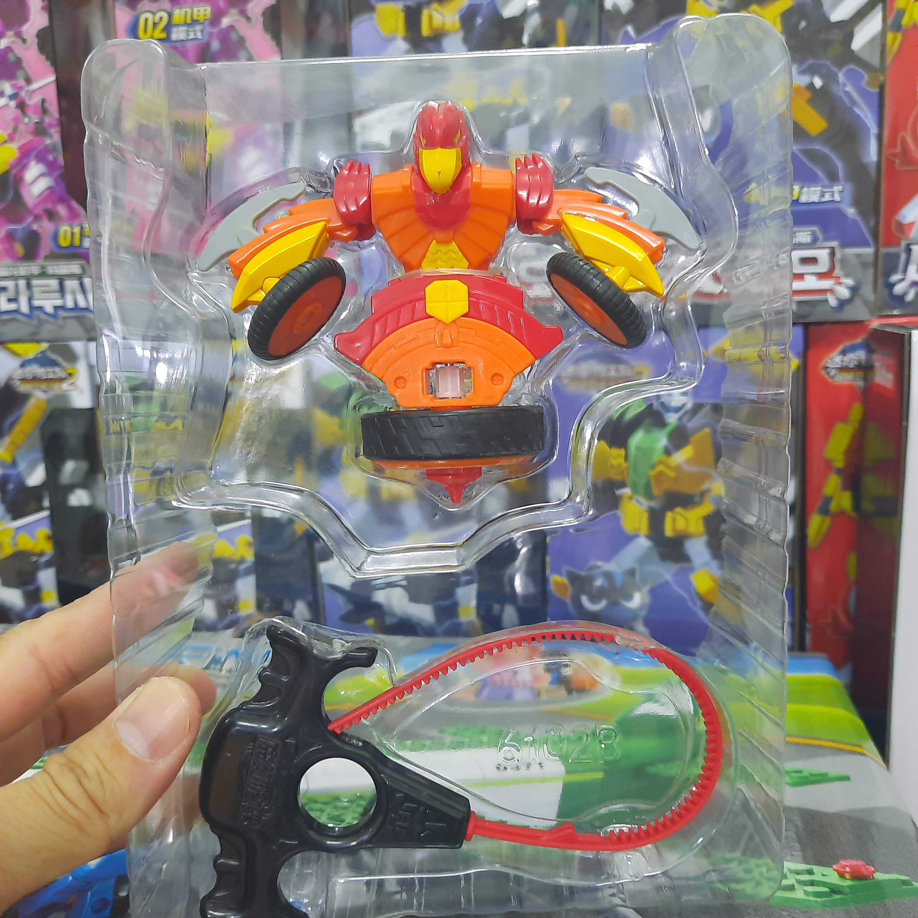 Mô hình đồ chơi trẻ em con quay Võ Thần Giáp Sĩ thái dương thần, bão lửa siêu âm, bóng,ma pháp ảo ảnh ,sói ma vương