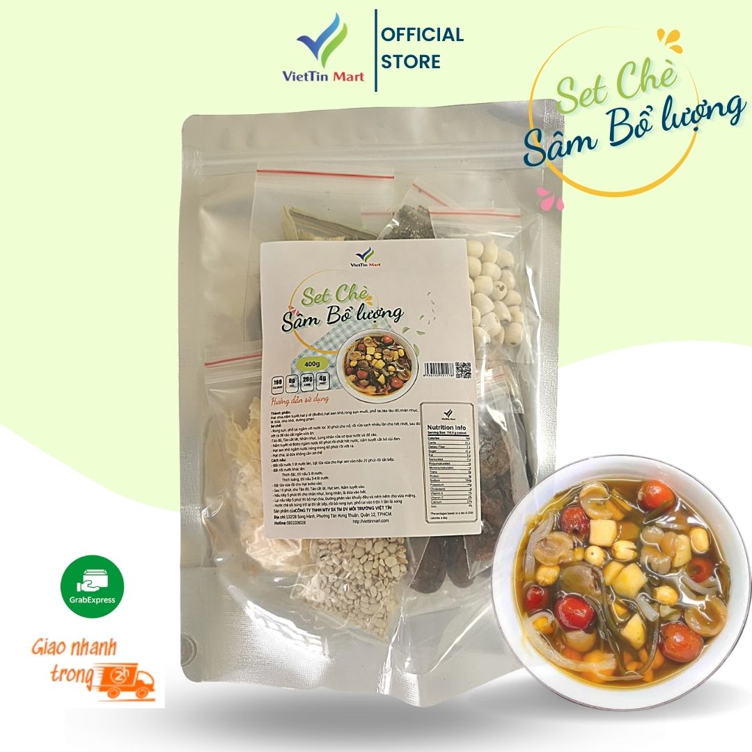 SET 500G CHÈ SÂM BỔ LƯỢNG