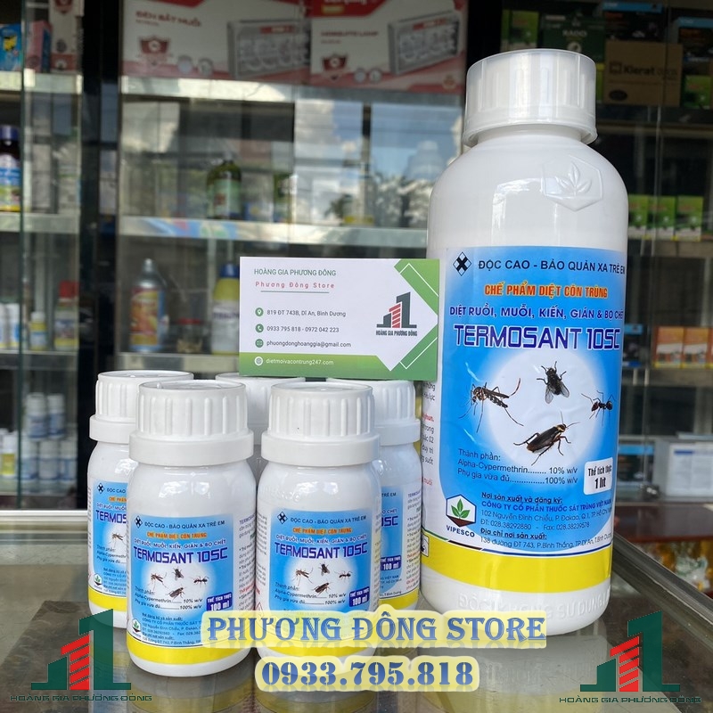 Thuốc diệt muỗi và côn trùng TERMOSANT 10SC - 100ML