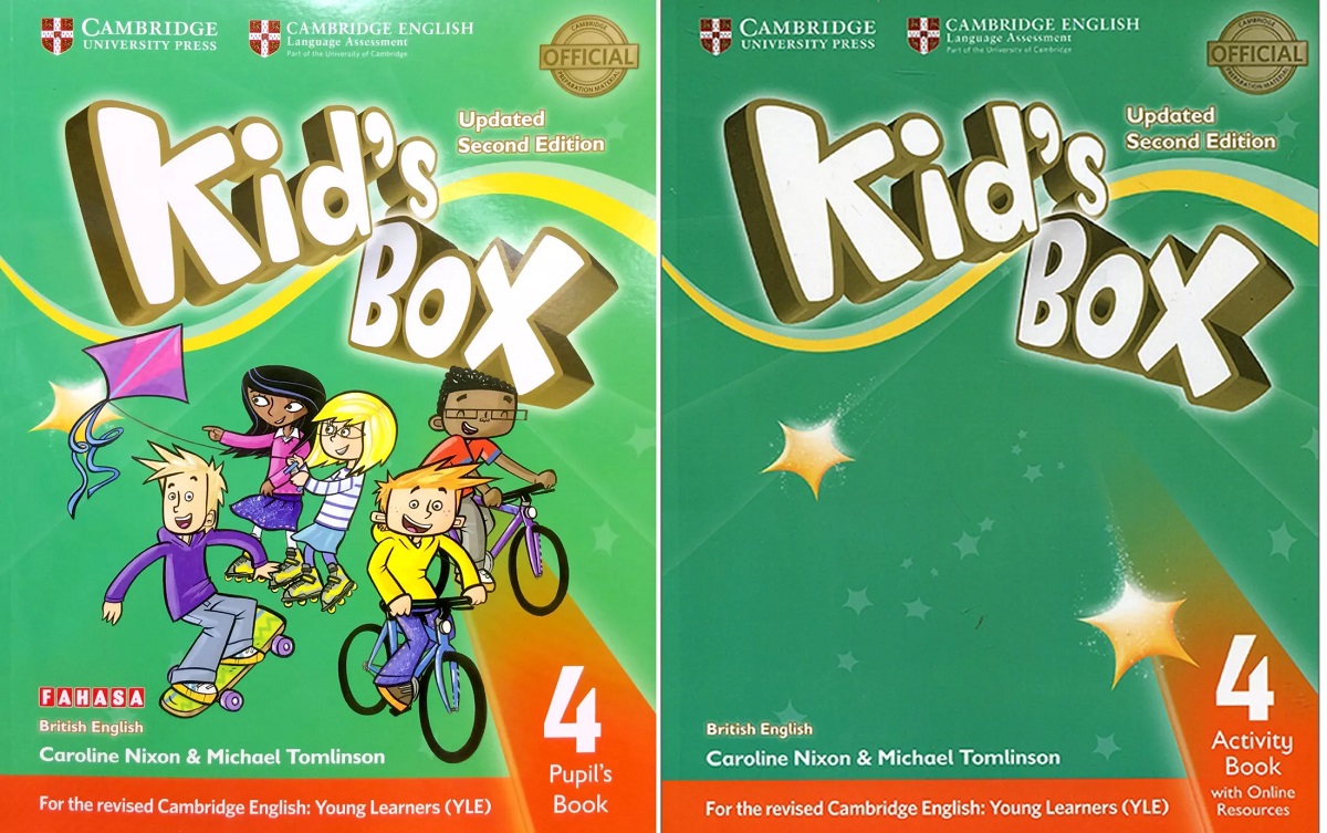 Bộ sách tiếng Anh cho bé Kid's box 4 Second edition