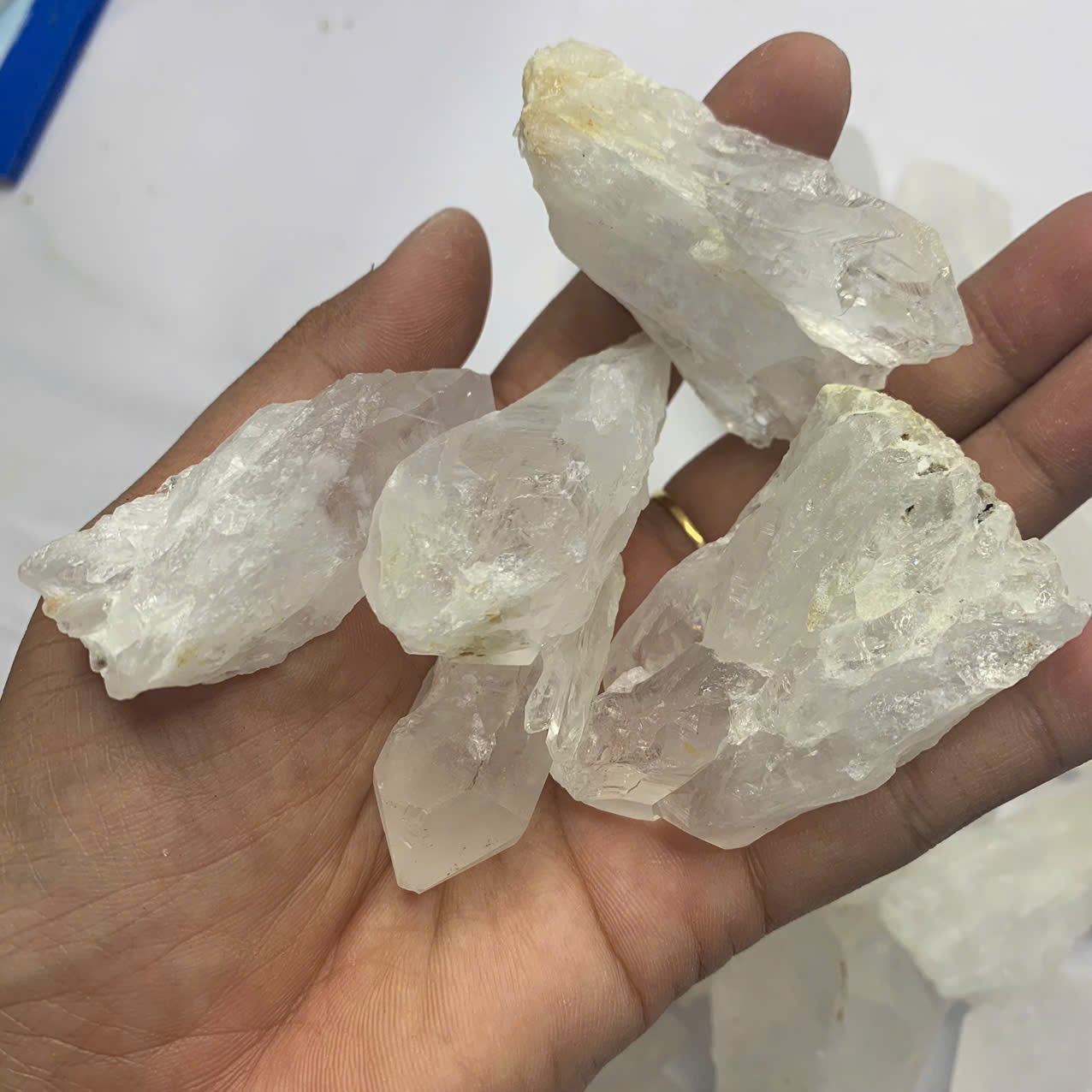 100g tinh thể đá thạch anh trắng