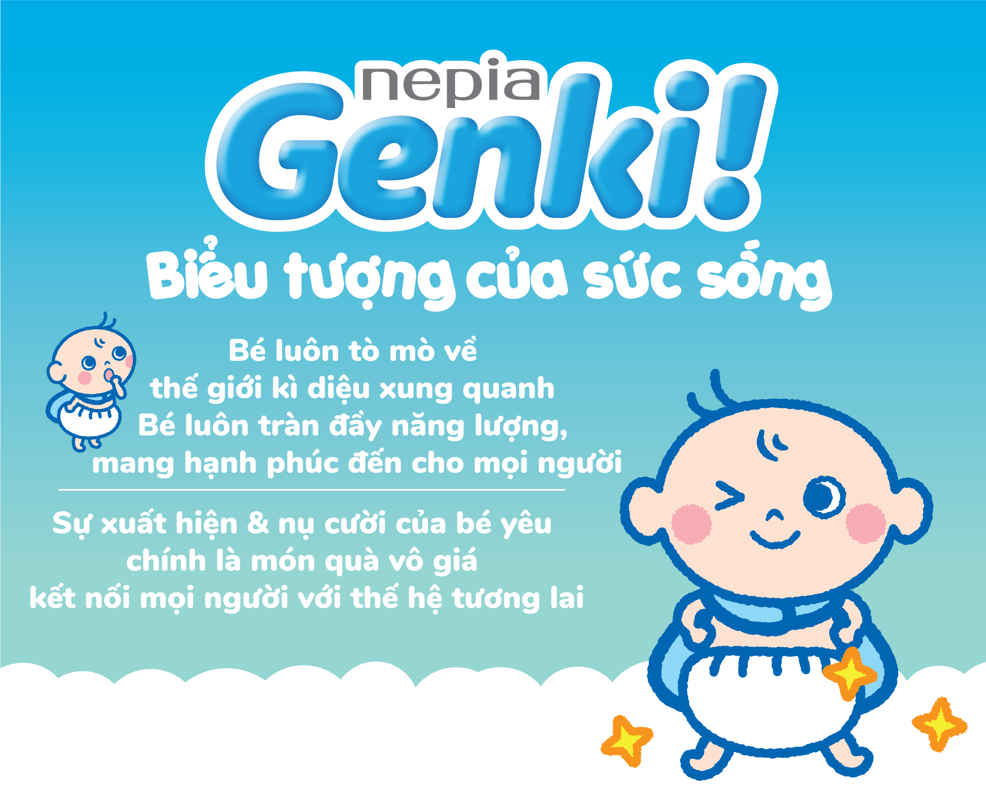 Tã-bỉm quần Genki L30 miếng