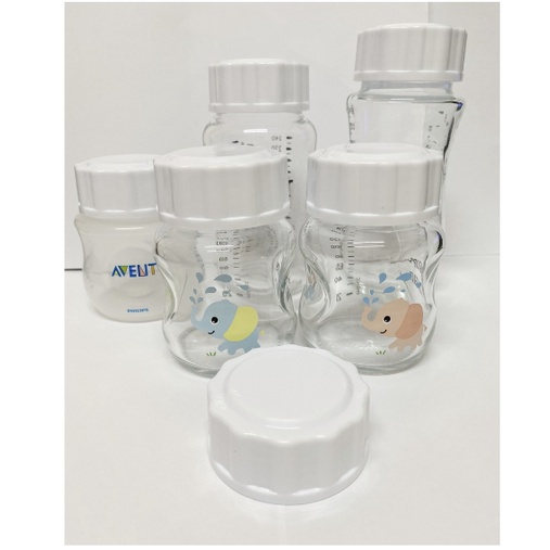 Nắp Chặn Bình Sữa/Trữ Sữa Cho Bình Avent Natural Chính Hãng