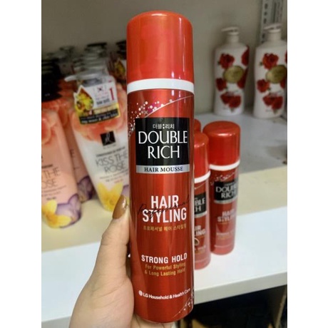 Keo Xịt Tóc Double Rich 150ml giữ nếp tóc cứng