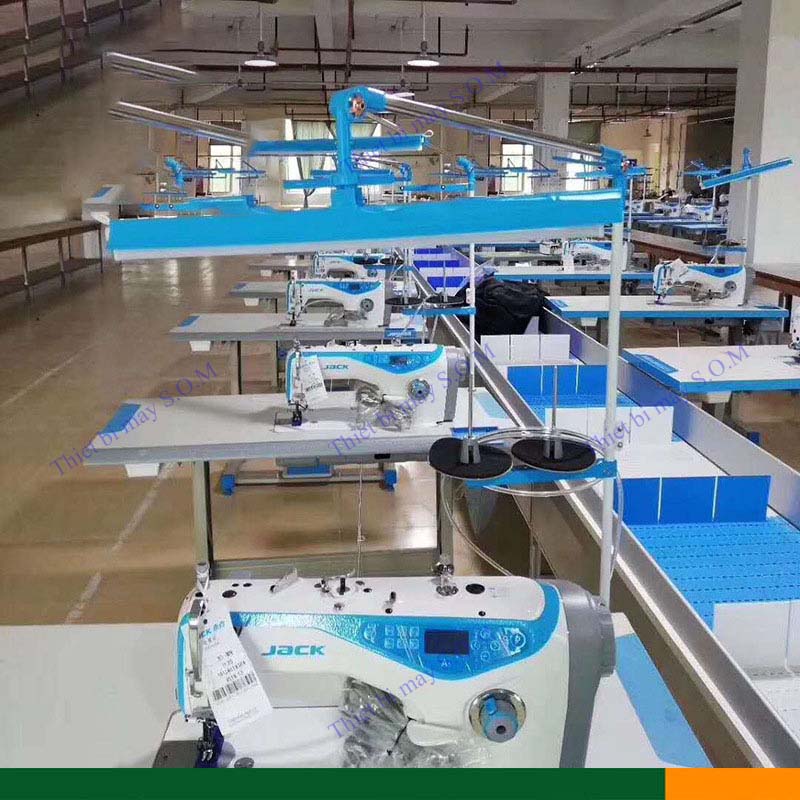Đèn led cọc máy may vắt sổ