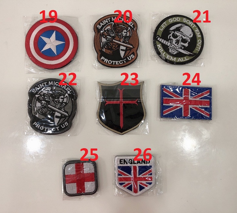 [HCM]Miếng Patch Dán Logo Vải Thêu Trang Trí Balo 511 đồ phượt