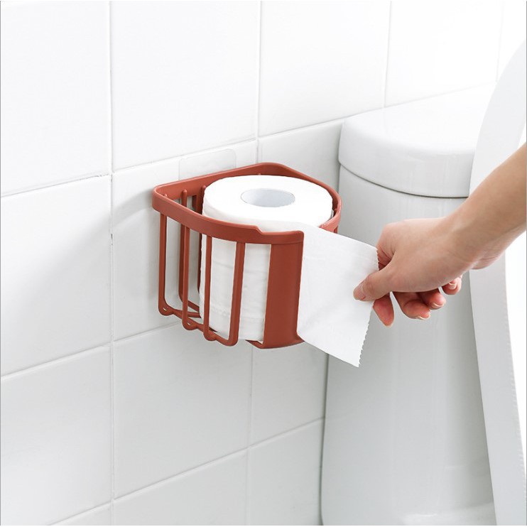 HỦ ĐỰNG GIẤY VỆ SINH DÁN TƯỜNG ( MÀU NGẪU NHIÊN )