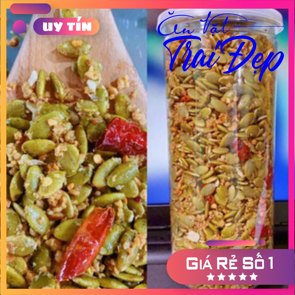 Hạt Bí Tỏi Ớt Trai Đẹp 500G