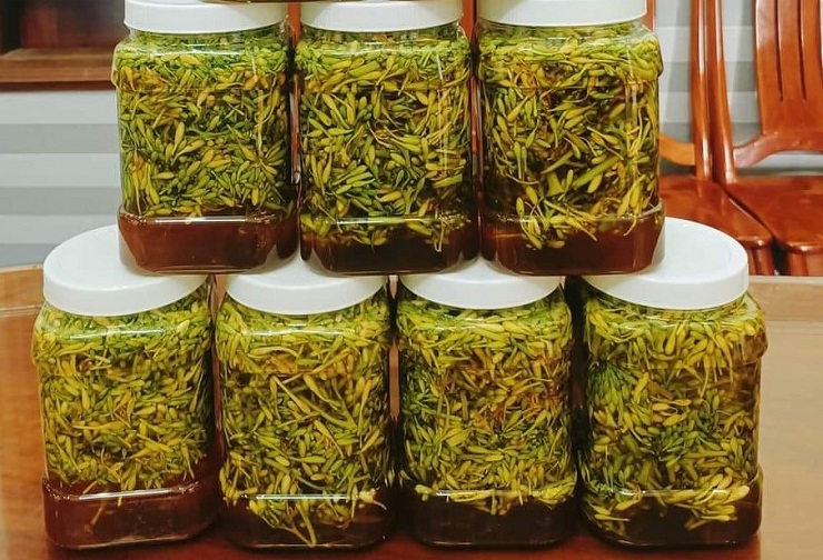 Hoa Đu Đủ Đực Sấy Khô