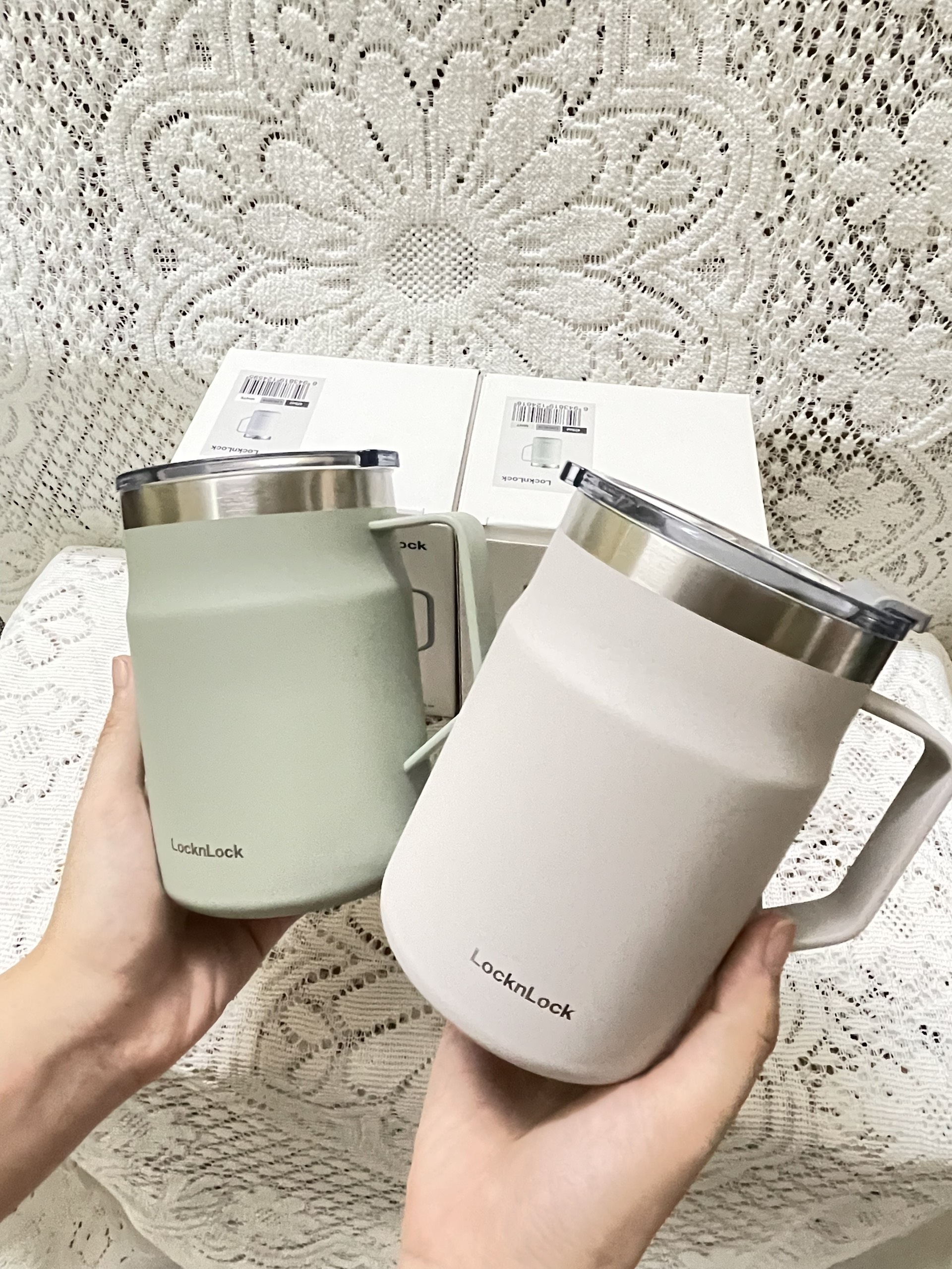 Cốc giữ nhiệt Lock&Lock Metro Table Mug 475ml LHC4219