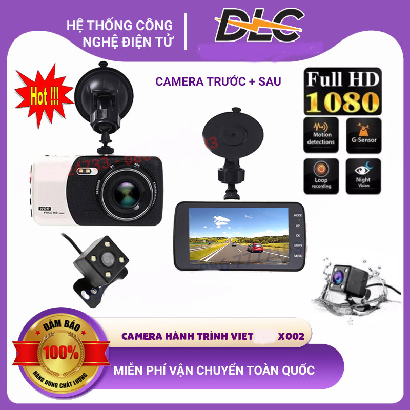 Camera Hanh Trinh Ô Tô VIET.TMAPX002 WDR FULL HD 1080P