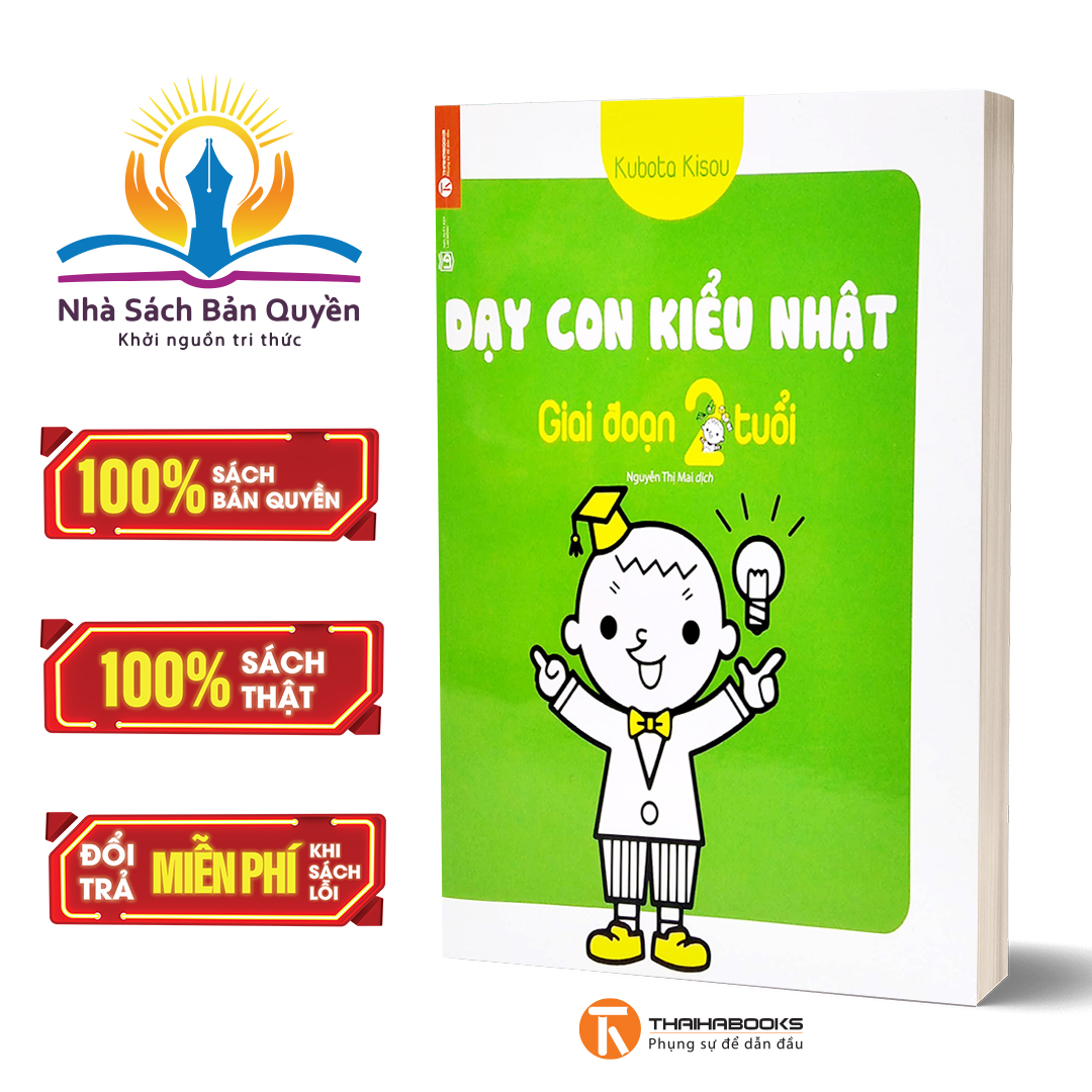 Sách - dạy con kiểu nhật - giai đoạn 2 tuổi