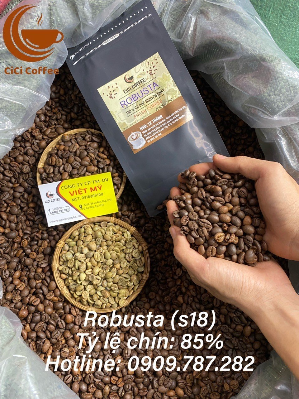 CAFE GU THƠM 500gr