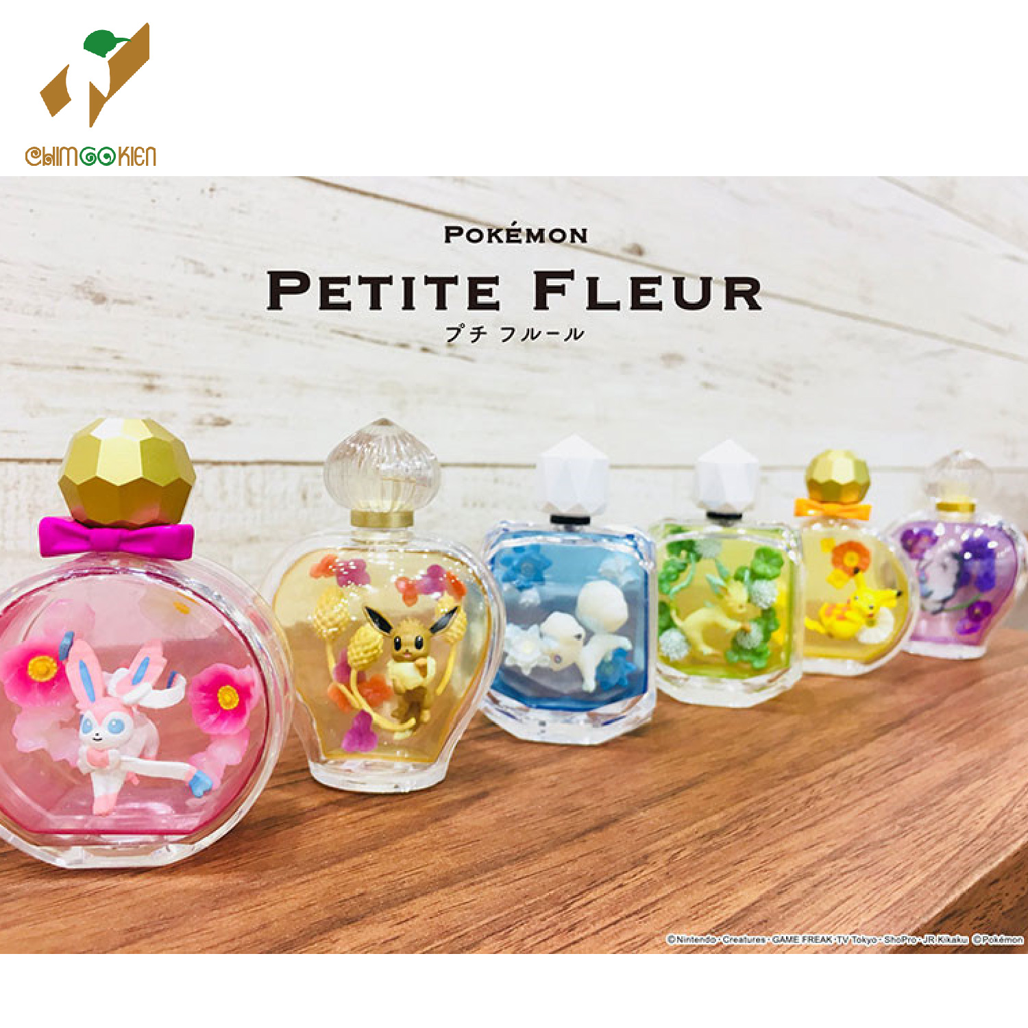 MÔ HÌNH POKEMON 5PETITE FLEUR COLLECTION 1
