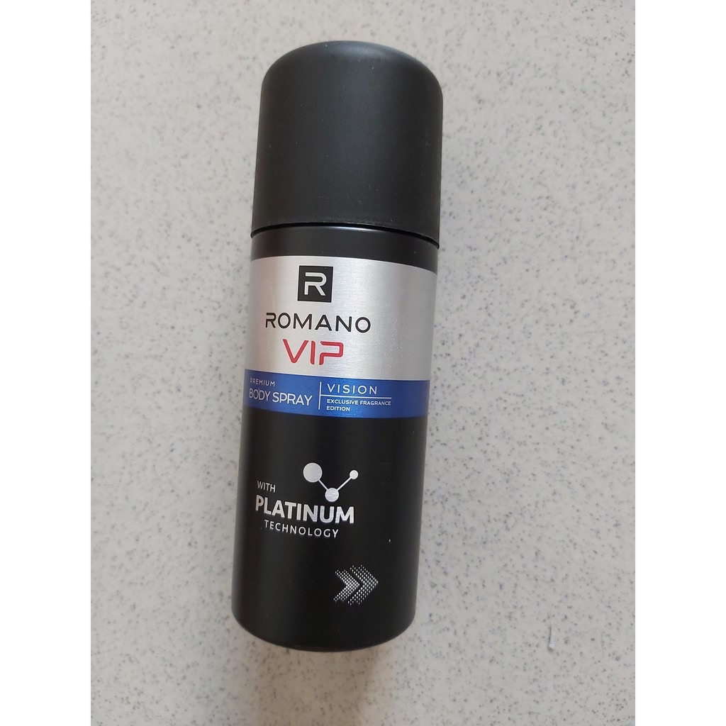 [HCM]Romano - Xịt ngăn mùi toàn thân romano Vip 150ml