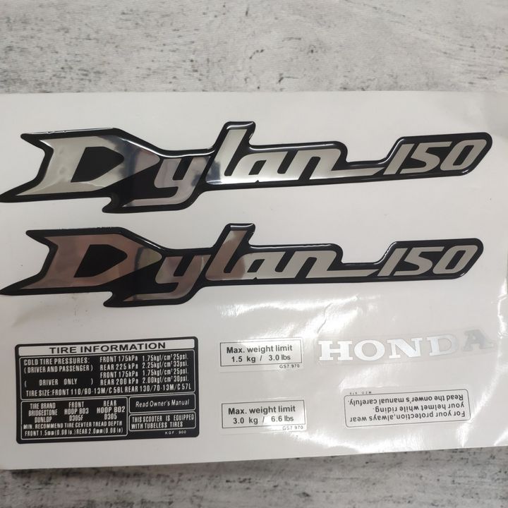 Trọn bộ tem nổi xe DYLAN 150 , dán xe siêu chất