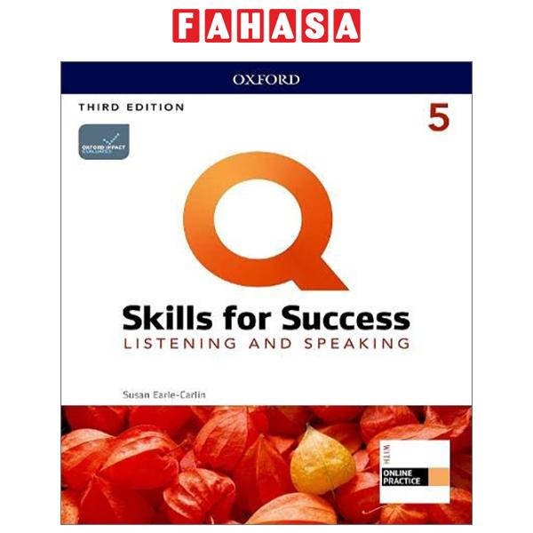 Fahasa - Q: Skills For Success: Level 5: Listening And Speaking Student Book With iQ Online Practice - 3rd Edition
