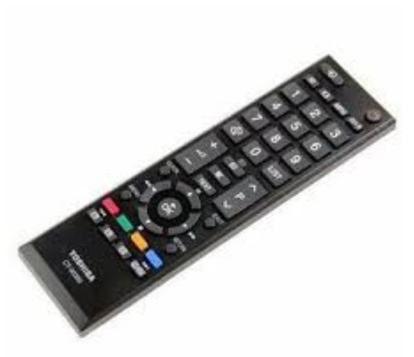 Remote TV TOSHIBA LCD, LED (màu đen)