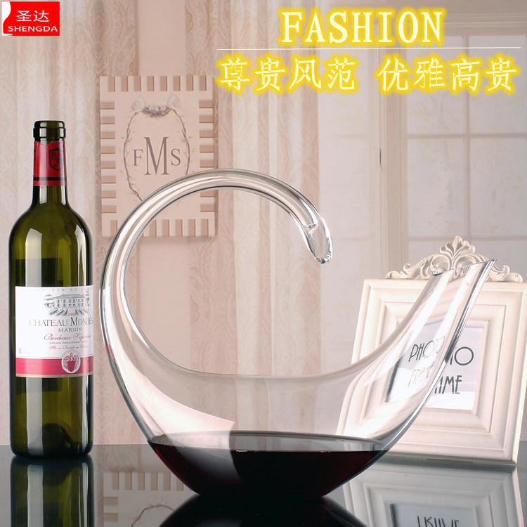 Không Chì Pha Lê Thủy Tinh Sáng Tạo Đỏ Bình Tỉnh Nho Decanter Vang Nhanh Nghiêm Túc