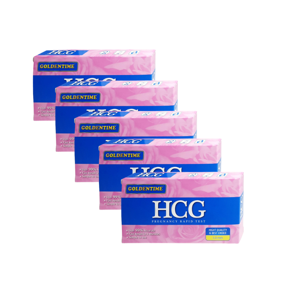 Combo 3 test thử thai chính xác Que thử thai nhanh Goldentime HCG que thử thai phát hiện sớm hộp 1 bộ