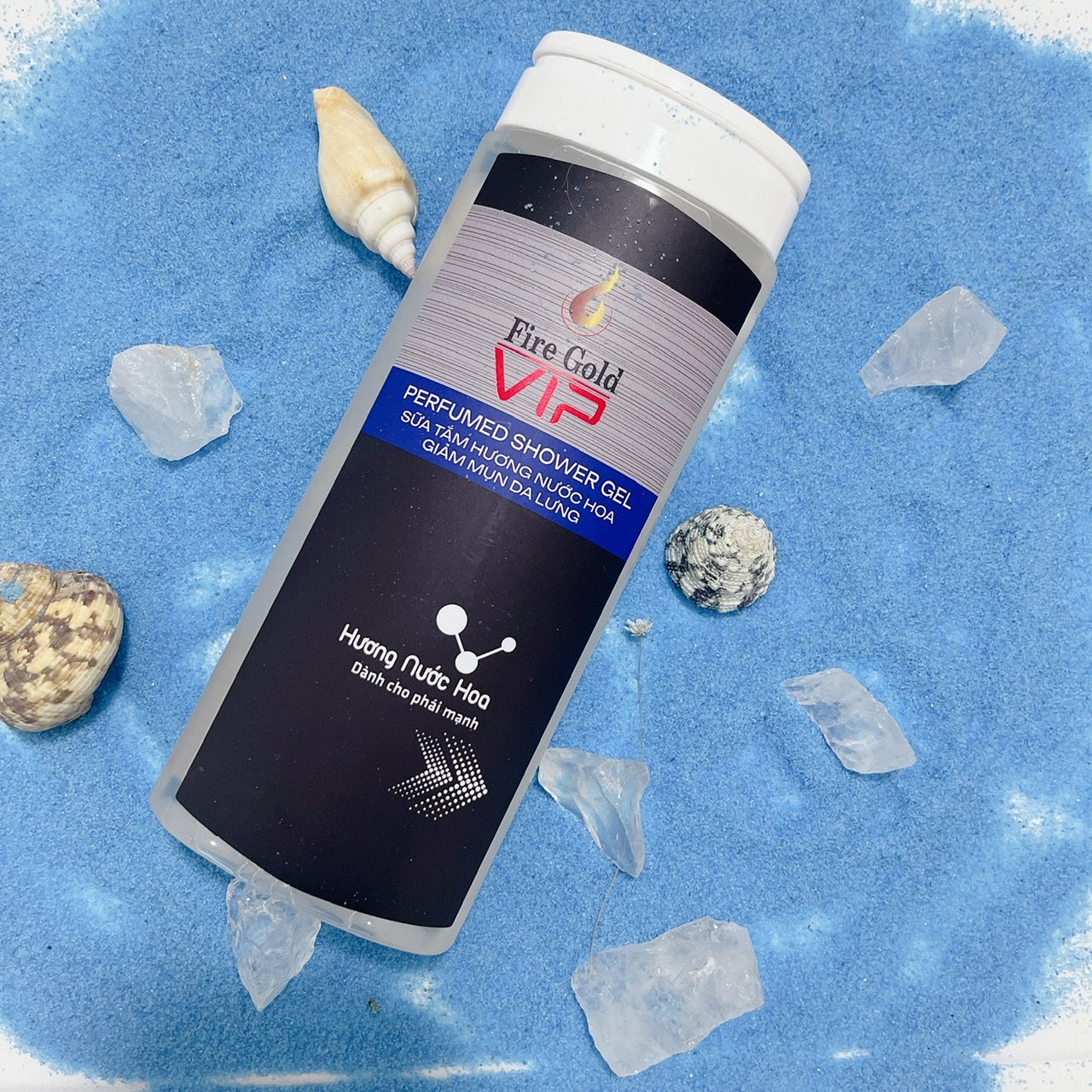 Gel tắm nam FIRE GOLD VIP Hương Nước Hoa  ( lưu hương từ 2-3 giờ )